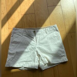 Banana Republic white shorts. Size 2